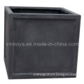 Noya Canvas Cube Fiberclay Plant Pot